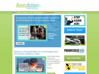 rootsaction.org Webseite Vorschau