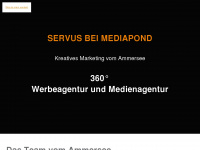 mediapond.de Webseite Vorschau