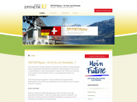 epithetik.com Webseite Vorschau