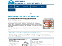 vwg-vetschau.de Webseite Vorschau