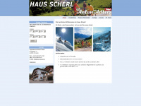 haus-scherl.at Webseite Vorschau