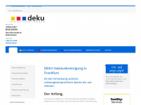 deku.de Webseite Vorschau