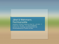 jaekel-wehrmann.de Webseite Vorschau