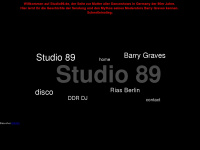 studio89.de Webseite Vorschau