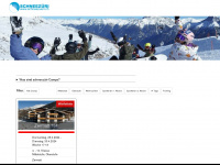 schneezueri.ch Webseite Vorschau