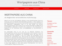china-wertpapiere.de Webseite Vorschau