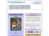 europeanbarging.com Webseite Vorschau