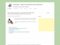 zahnlaser.at Webseite Vorschau