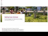 katharinen-schule.de Webseite Vorschau