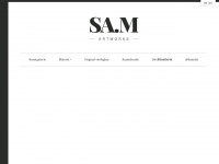 sam-artworks.com Webseite Vorschau