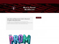 musicalprojekt-neunkirchen.de Webseite Vorschau