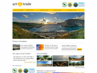 art-trade.de Webseite Vorschau