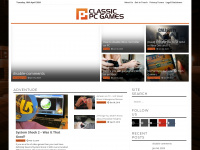 classic-pc-games.com Webseite Vorschau