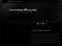 tommythayer.com Webseite Vorschau