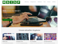 msisp.de Webseite Vorschau