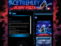 acefrehley.com Webseite Vorschau