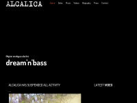 alcalica.org Webseite Vorschau