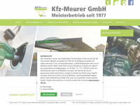 kfz-meurer.de Webseite Vorschau