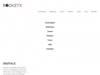rocket-x.de Webseite Vorschau