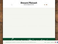 brauerei-maisach.de Webseite Vorschau