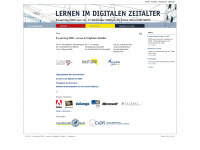 e-learning2009.de Webseite Vorschau