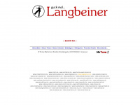 langbeiner.com Webseite Vorschau
