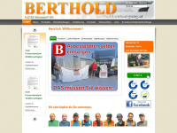 berthold-entsorgung.at Webseite Vorschau