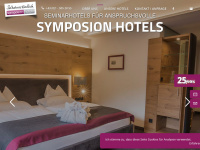 symposionhotels.at Webseite Vorschau