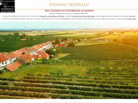 weinbau-moerwald.com Webseite Vorschau