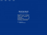 maji-maji.com Webseite Vorschau
