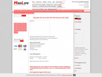 med-life.at Webseite Vorschau