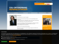 cdu-herbrechtingen.de Webseite Vorschau
