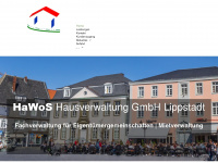 hawos-hausverwaltung.de Webseite Vorschau