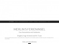 merlinsferieninsel.ch Webseite Vorschau