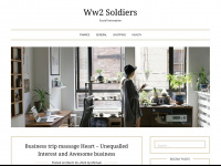 ww2-soldiers.com Webseite Vorschau