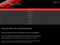 airbrush-studio-air-line.de Webseite Vorschau