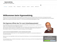 hypnosekoenig.de Webseite Vorschau