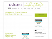 avicosa.de Webseite Vorschau