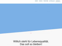 cdu-willich.de Webseite Vorschau
