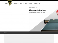 tischtennis-alemannia.de Thumbnail