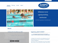 juspo.de Webseite Vorschau