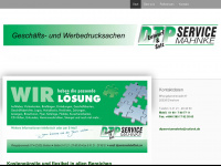 dtp-servicemahnke.de Webseite Vorschau