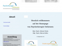 psychotherapie-osthessen.de Webseite Vorschau