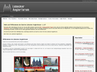 luebecker-anglerforum.de Webseite Vorschau