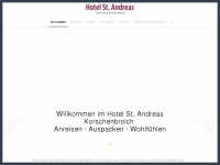 hotel-st-andreas.de Webseite Vorschau