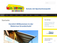 maternus-schule.de Webseite Vorschau