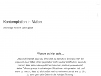 kontemplation-in-aktion.de Webseite Vorschau