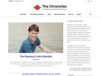 chronicleproject.com Webseite Vorschau