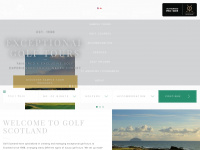 golfscotland.com Webseite Vorschau