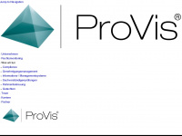 provis.de Webseite Vorschau